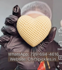 💜100grams Plain White Chocolate Heart