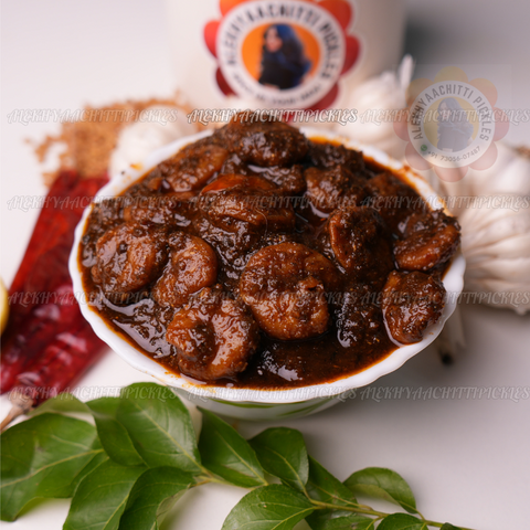Gongura Prawns Pickle